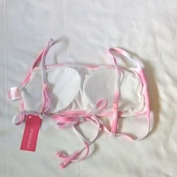 NWT Xhilaration Bandeau Swim Top - Picture 4 of 5